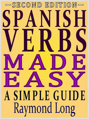 cover image of Spanish Verbs Made Easy